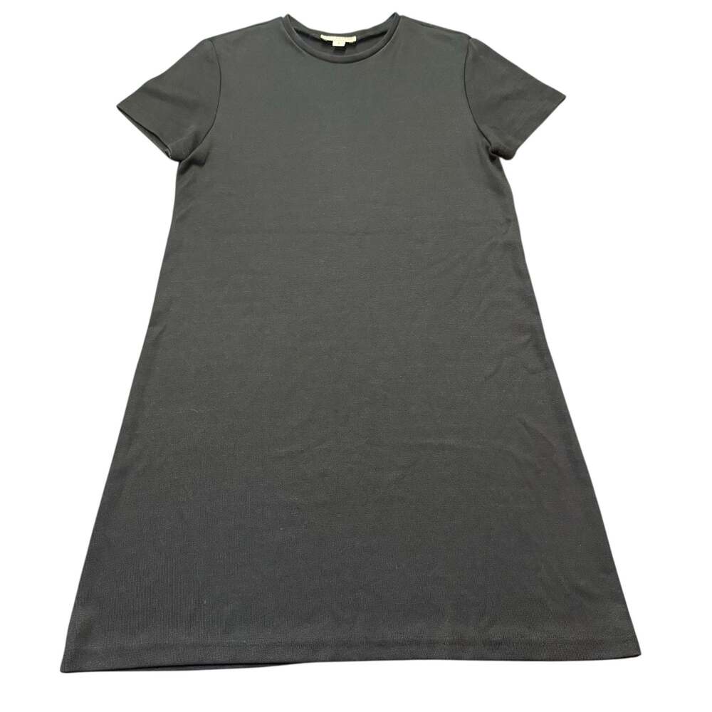 Ann Taylor Women's black knit a-line mini dress, Size 8